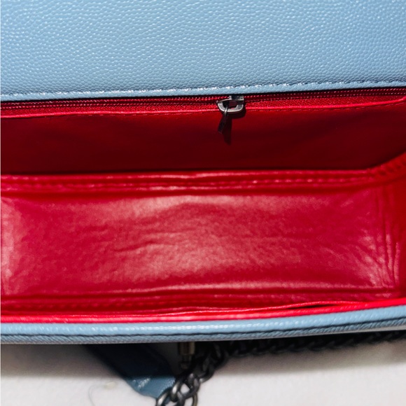 Blue quilted bag - Picture 2 of 11